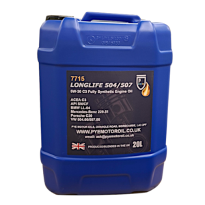 GC7715-20web GC 7715 Longlife 504/507 5W30 C3 - Fully Synthetic Engine Oil - 20L