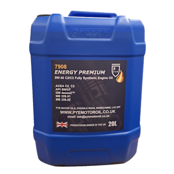 GC 7908 Energy Premium 5W30 C2/C3 Fully Synthetic Engine Oil - 20L