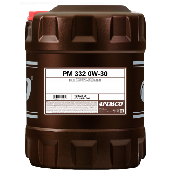 Pemco (7919) 0332- 0W30 C2/C3 Fully Synthetic - 20L