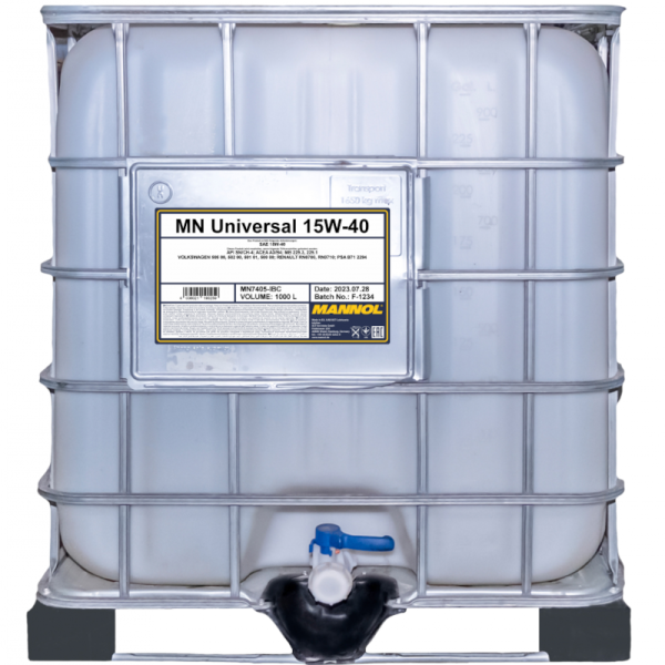 Mannol 7405 Universal 15W40 - 1000L IBC
