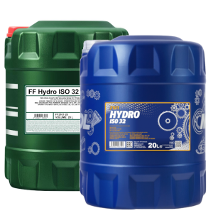 FF MN2101 20L green and blue tubs Mannol / Fanfaro 2101 Hydro Iso 32 Hydraulic Fluid - 20L