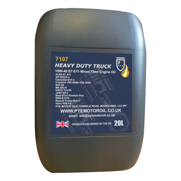 GC7107-20 GC 7107-Heavy Duty Truck -10W-40 E7-E11- 20L