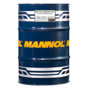 Mannol 7118 TS-18 15W40 CK-4 208L Barrel