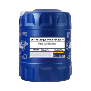 MANNOL 7703 Energy Formula PSA 5W-30 20L ( Stellantis FPW9.55535/03 )