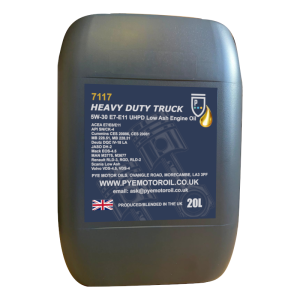 GC (7117) Heavy Duty Truck - 5W30 E7-E11 -Low Ash - Fully Synthetic  - 20L