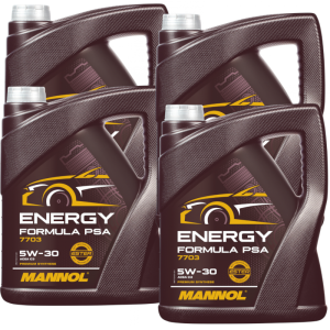 MANNOL 7703 Energy Formula PSA 5W-30 - CASE 4X5L ( Stellantis FPW9.55535/03 )