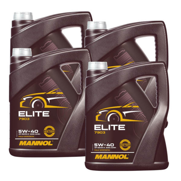 MANNOL 7903 (Case 4 x 5L) Elite 5W-40