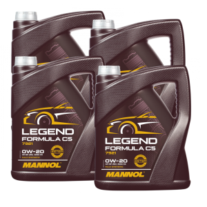 MANNOL 7921 Legend (Case 4x5L) Formula C5 0W-20 Dexos 1 MB 229.71