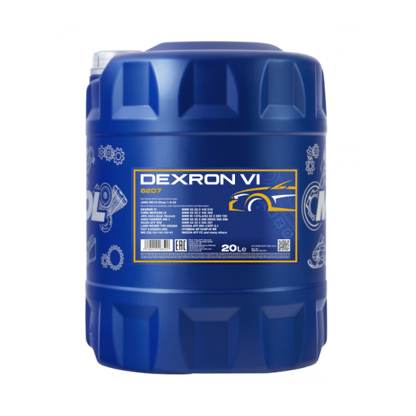 MN8207-20L-WEBNEW MANNOL 8207 ATF Dexron 6 VI 20L