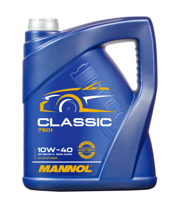 MANNOL 7501 Classic 10W-40 Single 5L Bottle