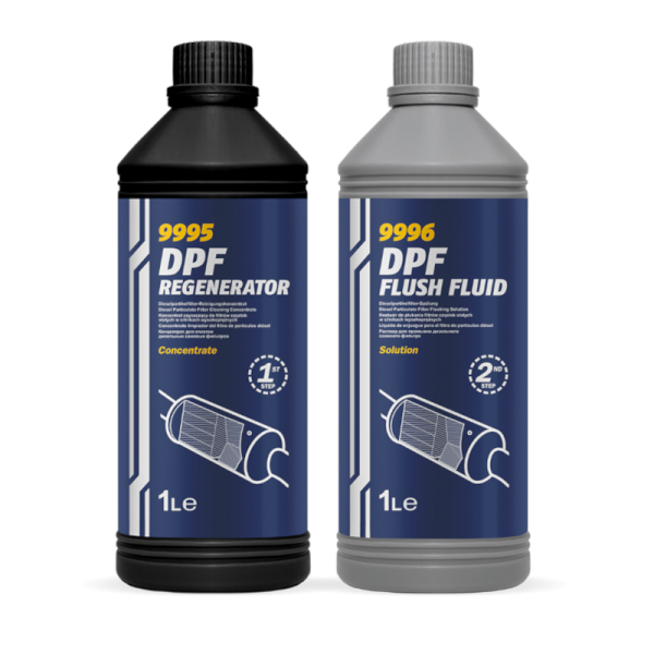 Mannol 9995/9996 DPF Regenerator & Flush Fluid (1L+1L)