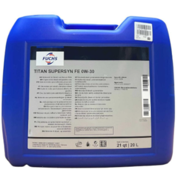 Fuchs Titan Supersyn F Eco FE 0W30 20L