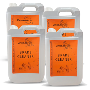 GREASEAPE 4X5L BRAKE CLEANER Grease Ape Professional Brake Cleaner 4 x 5L Case