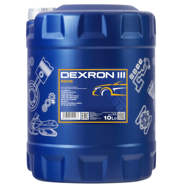 Mannol 8206 Automatic Plus ATF Dexron 3  10L Container