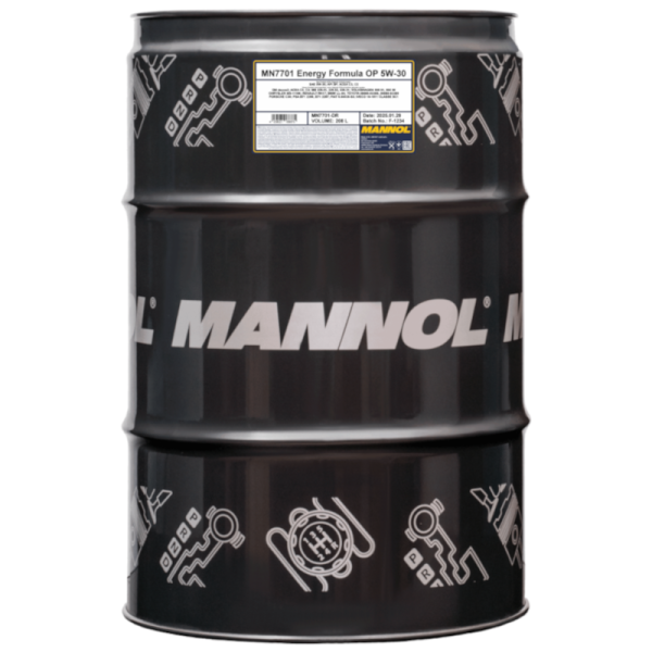 MANNOL 7701 Energy Formula OP 5W30 RN17  - 208L Barrel