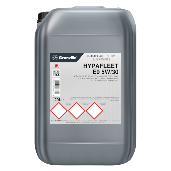 GRANVILLE HYPAFLEET E9 5W30 20L Granville Hypafleet E9 (7117) TS-7 5W30 20L