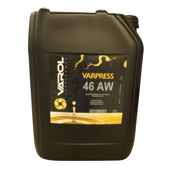 Varol (2102) Iso 46 Hydraulic Fluid - 20L Container