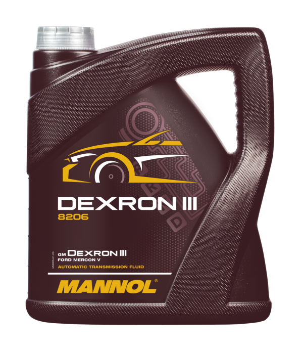 pictures_png_MN8206-4_bdx_front_1200 Mannol 8206 Automatic Plus ATF Dexron 3 - Single 5L Bottle