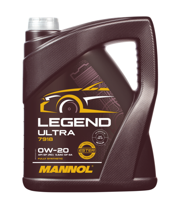 pictures_png_MN7918-5_bdx_front_1200 Mannol 7918 Legend Ultra 0W20 Single 5L Bottle