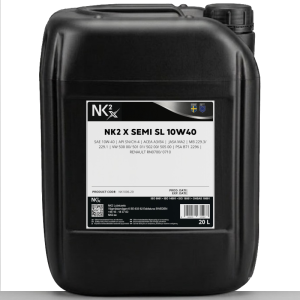NK7501-20 NK2x (7501) Classic 10W40 A3/B4 - Semi Synthetic - 20L- Swedish Engineering