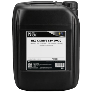 NK7703-20 NK2x (7703) Drive ST9 5W-30 20L Container ( Stellantis FPW9.55535/03 )- Swedish Engineering