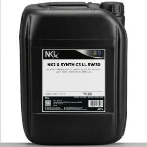 NK7715-20 NK2x (7715) Synth C3 LL 5w30- VW504/50700 - 20L Container - Swedish Engineering.